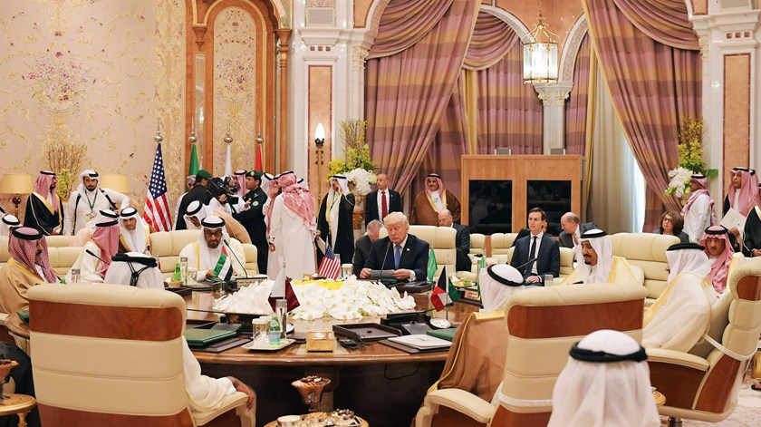 Cimeira do Conselho de Cooperação do Golfo, em Riade. Foto: EPA
