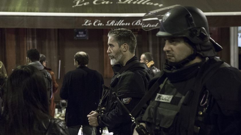 A polícia francesa evitou um atentado no passado fim-de-semana Foto: EPA/Etienne Laurent