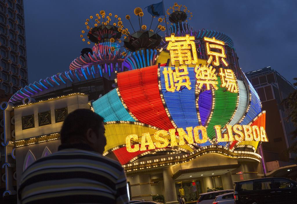 O jogo, principal motor da economia de Macau, gripou durante a pandemia da Covid-19. Foto: EPA