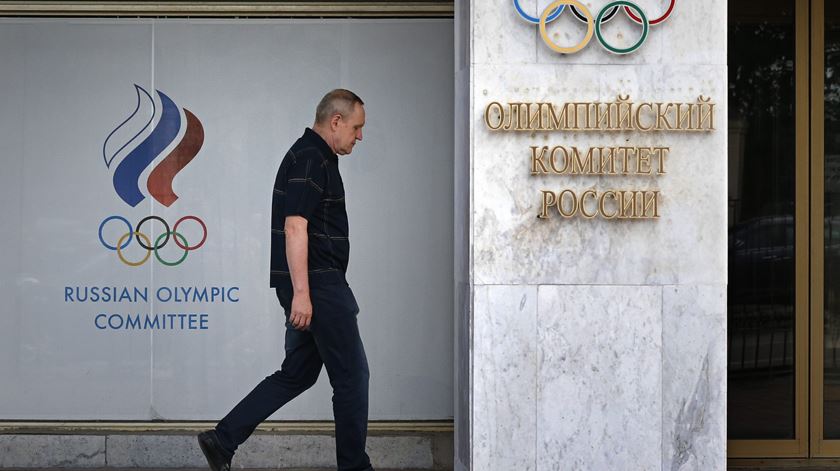 Comité Olímpico da Rússia impedido de ter representantes em Tóquio 2020. Foto: Yuri Kochetkov/EPA