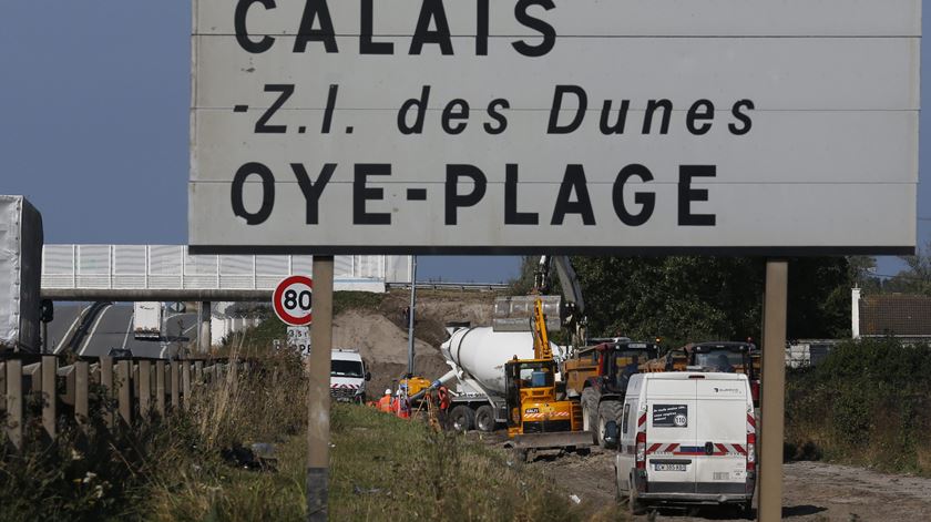 Calais. Foto: Thibault Vandermersch/EPA