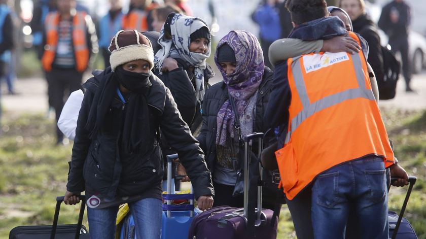 migrantes, menores, calais. Foto: Thibault Vandermersch/ EPA