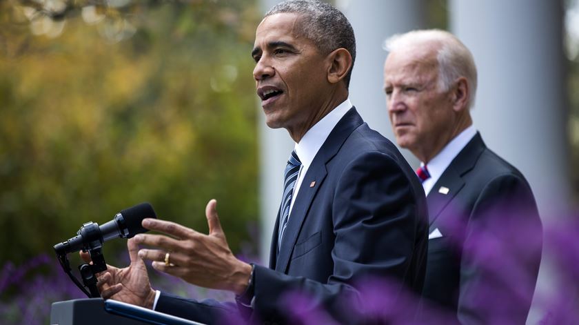 Barack Obama e Joe Biden. Foto:Jim Lo Scalzo/EPA (arquivo)