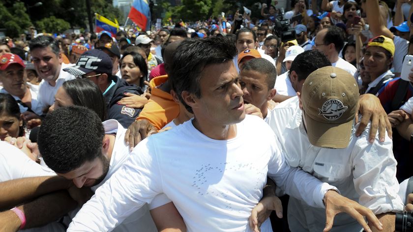 Leopoldo López (arquivo). Foto: Manaure Quintero/EPA