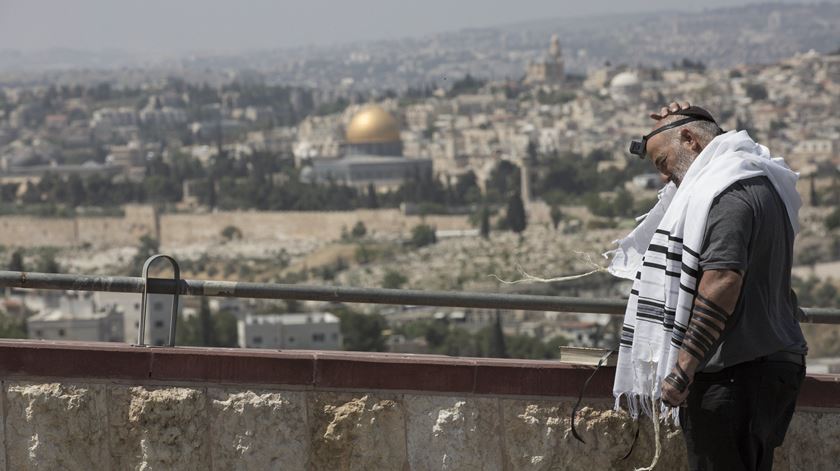Papa quer estatuto especial para Jerusalém. Foto: Abir Sultan/EPA