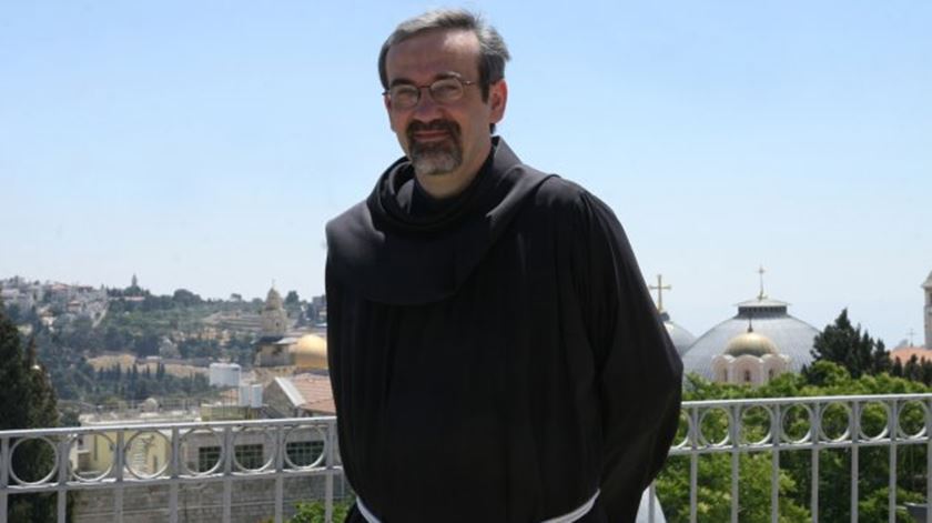 O patriarca latino de Jerusalém, Pierbattista Pizzaballa. Foto: DR