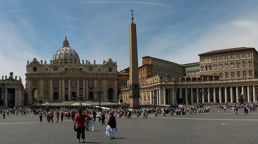 Praça de São Pedro, no Vaticano. Foto: DR