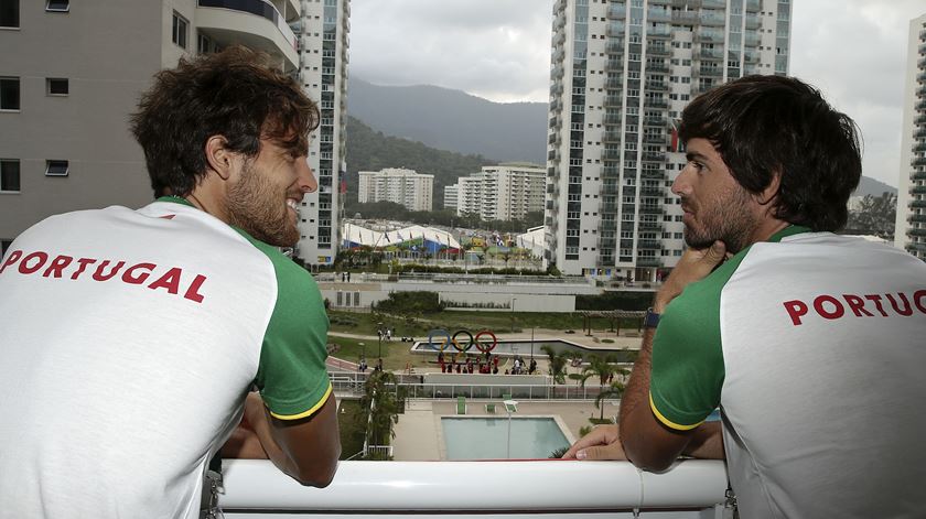 Sousa e Elias estiveram juntos nos Jogos Olímpicos. Foto: António Cotrim/Lusa