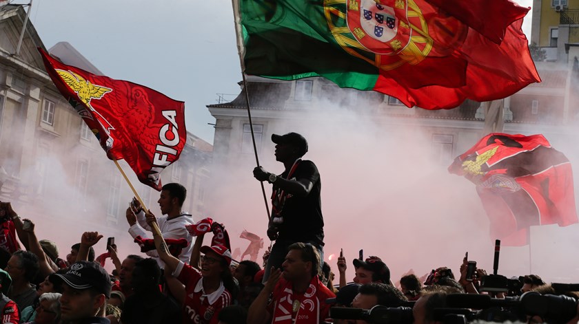 Processos relacionados com o Benfica avançam na justiça civil. Foto: Manuel de Almeida/Lusa