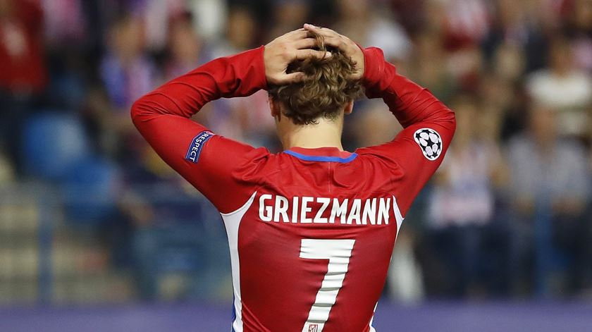 Griezmann cumpre a quarta temporada em Madrid. Foto: Ballesteros/EPA