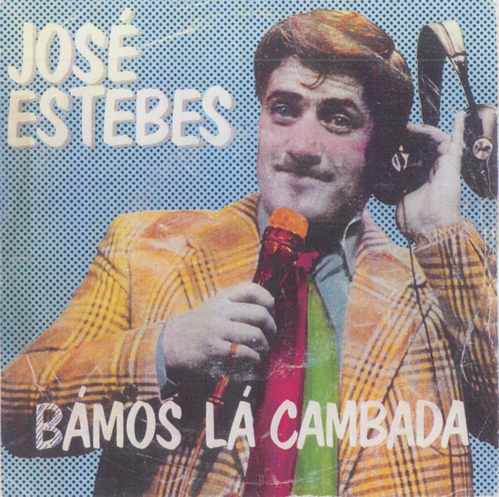 A capa do single de 1986 "Bámos Lá Cambada"