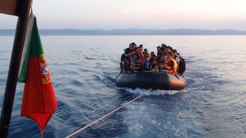 A GNR tem salvo centenas de pessoas no Mediterrâneo. Foto: GNR