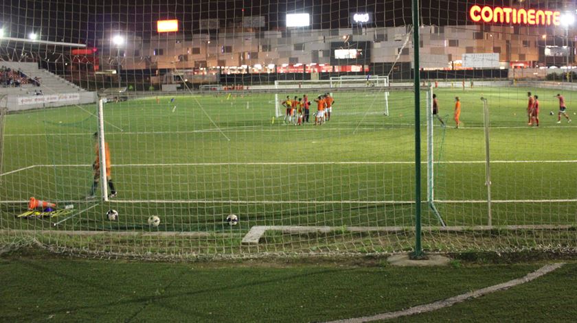 O Barreirense já andou pela primeira divisão, mas hoje está no terceiro escalão do futebol nacional