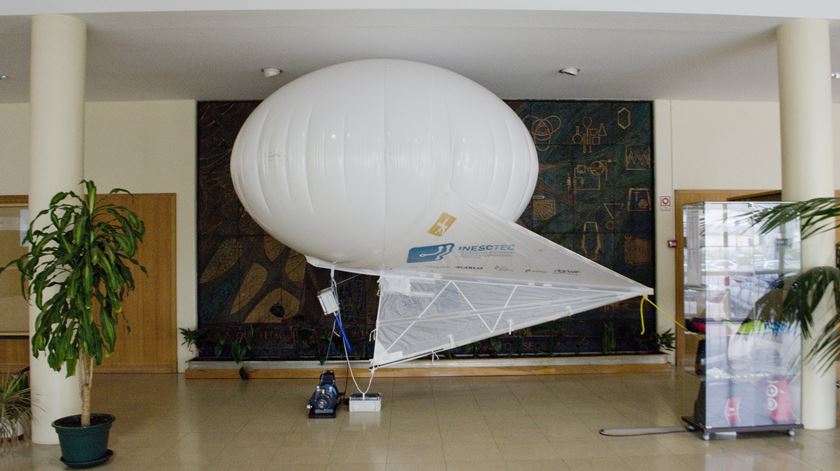 De balão para a tecnologia. Foto: INESC TEC