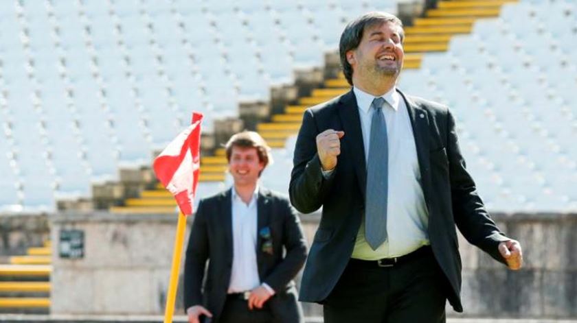 Presidente do Sporting escapa a punição. Foto: Diogo Pinto/FPF