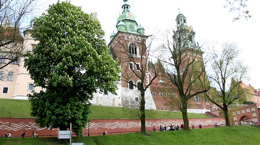O Castelo Wawel é uma das principais atracções de Cracóvia