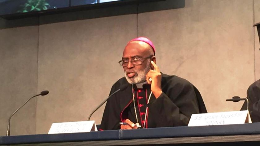O Arcebispo Charles Palmer-Buckle, Arcebispo de Acra, no Gana. Foto: Twitter