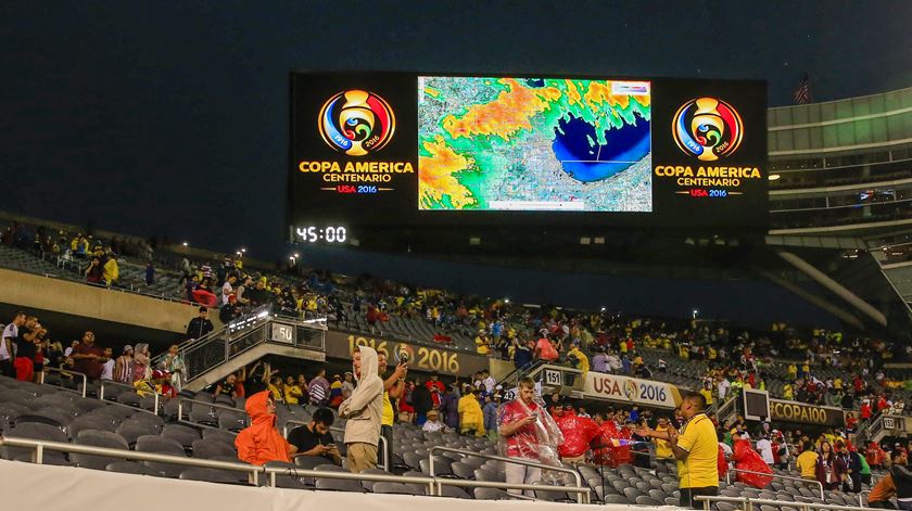 A Copa América Centenário realizou-se no Estados Unidos em 2016. Foto: EPA