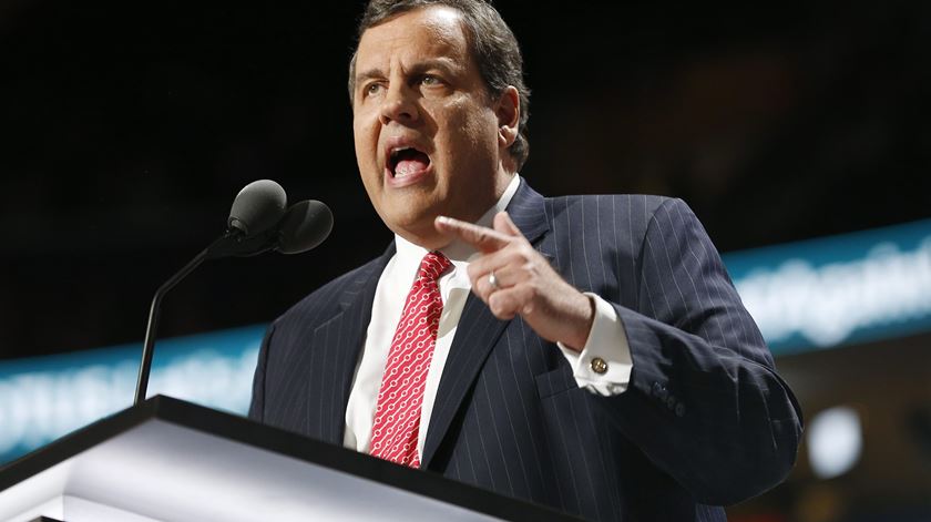 Chris Christie sonhou ser candidato a vice-presidente. Foto: Michael Reynolds/EPA