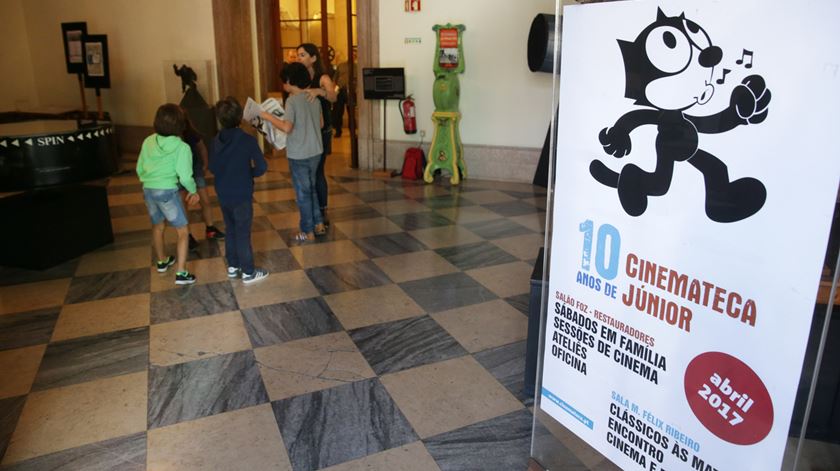 Na Cinemateca Júnior celebra-se mais um aniversário. Foto: Inácio Rosa/Lusa