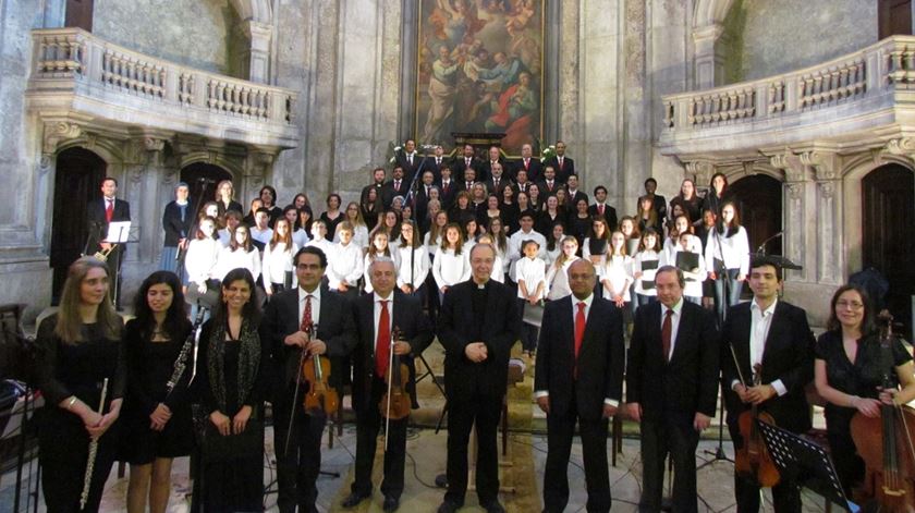 O coro da Catedral de Lisboa. Foto: Facebook CCL