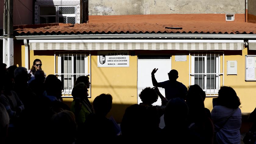 A Associação de Moradores fica na Rua São Tomé Príncipe