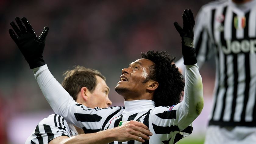 Cuadrado marcou quatro golos pela Juventus, na Serie A. Foto: Sven Hoppe/EPA