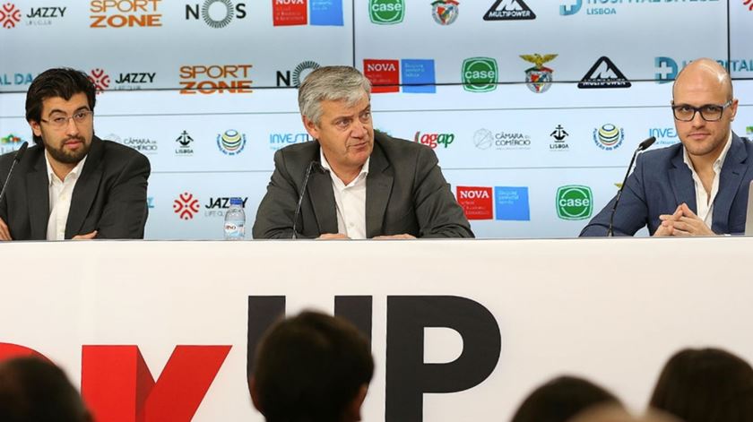 Domingos Soares Oliveira mostrou-se satisfeito com os resultados do relatório financeiro. Foto: SL Benfica