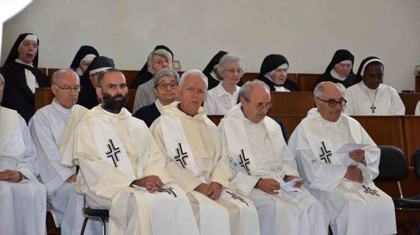 Membros da Ordem dos Pregadores - dominicanos - reunidos em Fátima para o início do jubileu dos 800 anos da sua fundação. Foto: Facebook