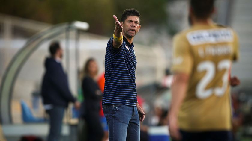 Fabiano Soares é o treinador do Estoril. Foto: Mário Cruz/Lusa