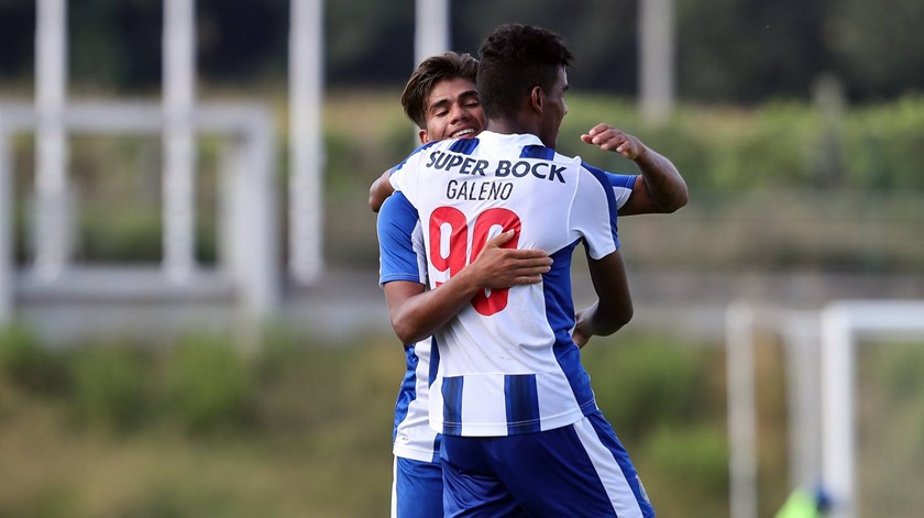 Galeno começou por dar nas vistas na equipa B do FC Porto Foto: FC Porto