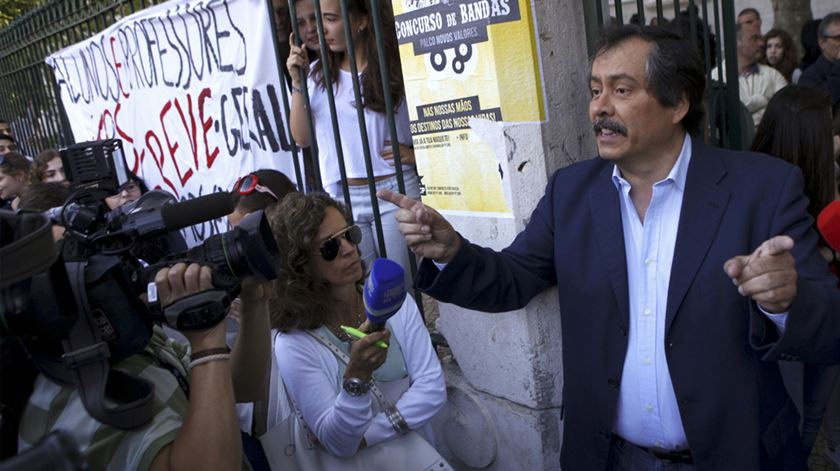 Mário Nogueira faz ultimato ao Ministério da Educação. Foto: Lusa