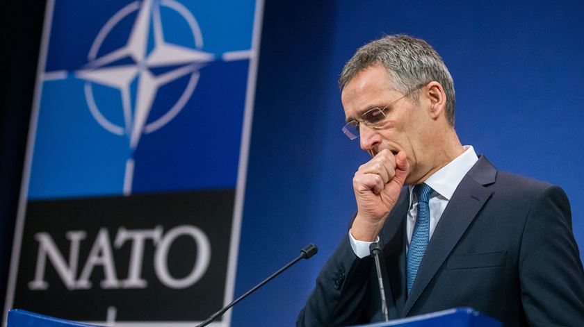 Anúncio foi feito por Jens Stoltenberg, secretário-geral da NATO. Foto: Stephanie Lecocq/EPA