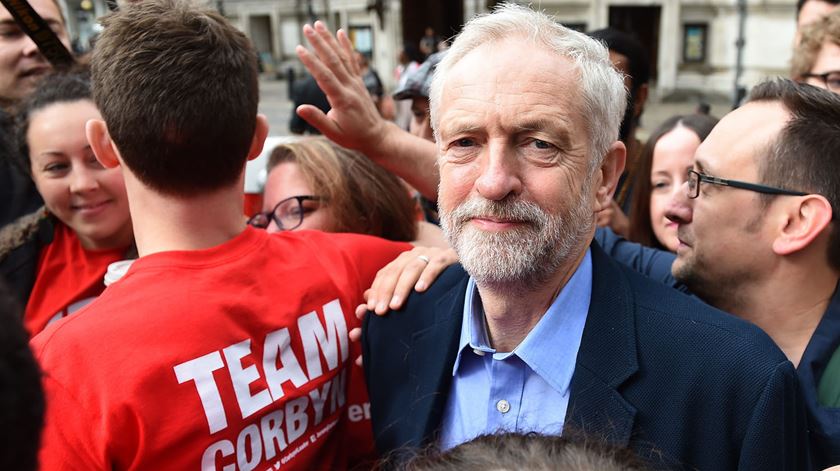 Jeremy Corbyn, novo líder do Partido Trabalhista. Foto: Andy Rain/EPA