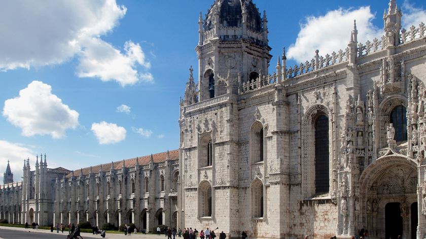Mosteiro dos Jerónimos é um dos locais intervencionados. Foto:DR