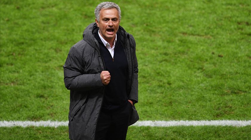 José Mourinho, treinador do Manchester United. Foto: Peter Powell/EPA