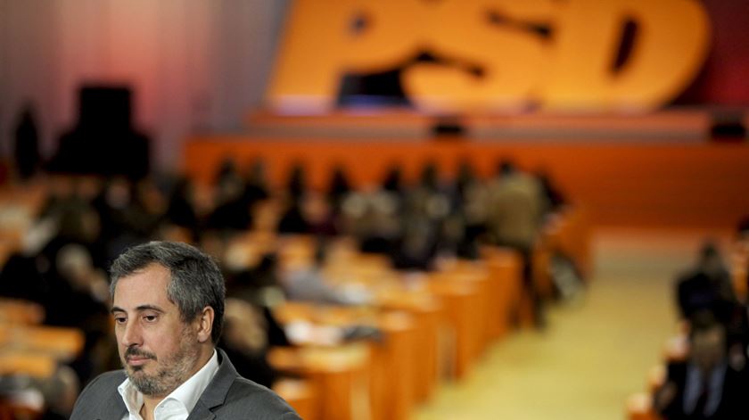 José Eduardo Martins no último congresso do PSD. Foto: Arquivo / Lusa