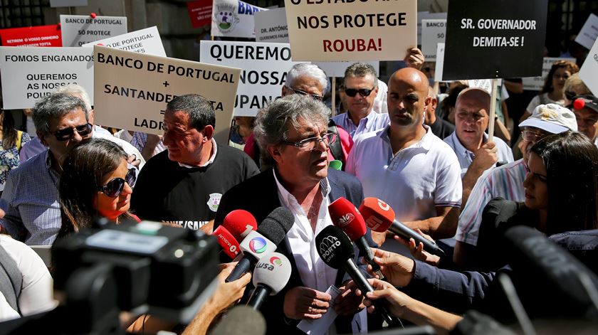 Jacinto Silva anuncia queixa no MP. Foto. José Sena Goulão/Lusa