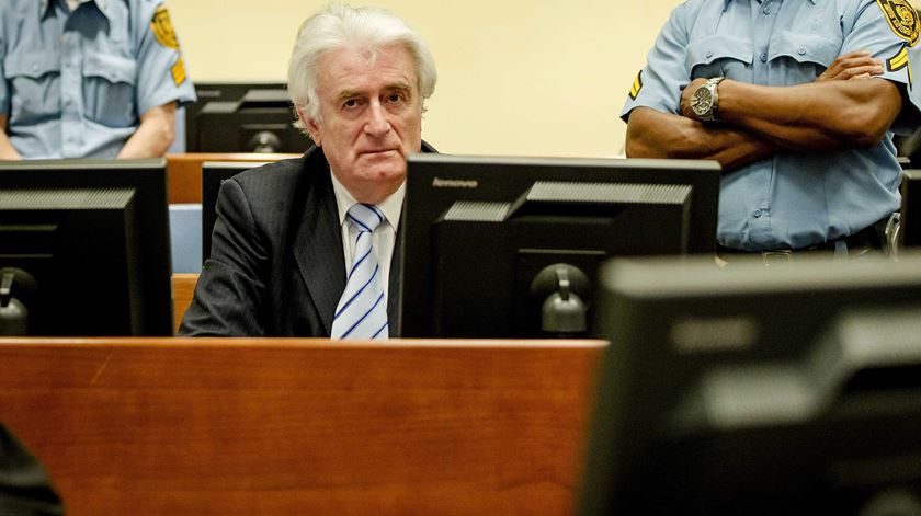 Radovan Karadzic condenado a prisão perpétua. Foto: DR
