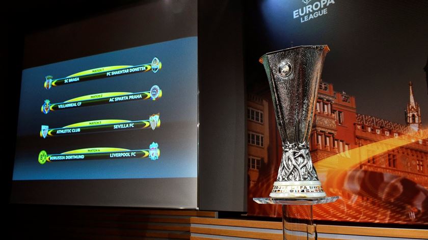 A final da Liga Europa disputa-se a 24 de Maio, em Estocolmo. Foto: Christian Brun/EPA