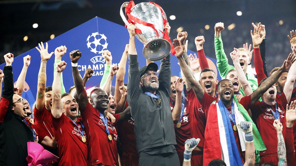 Liverpool vence a Liga dos Campeões e o domínio do futebol inglês