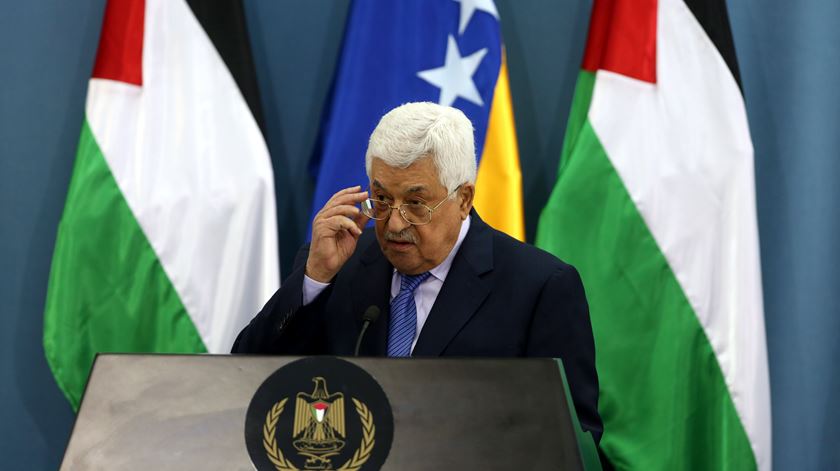 Mahmoud Abbas considera o acordo "uma traição. Foto: Alaa Bodarneh/EPA