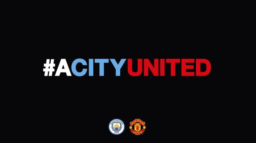 A imagem que promete correr mundo. Imagem: Twitter do Manchester City