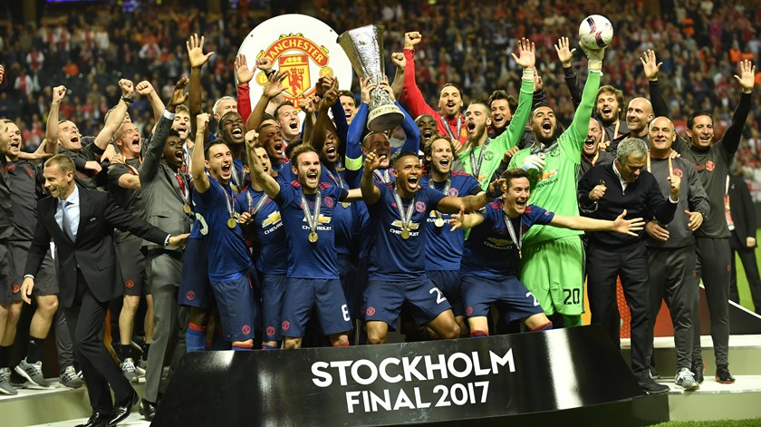 Manchester United venceu a Liga Europa. Foto: EPA