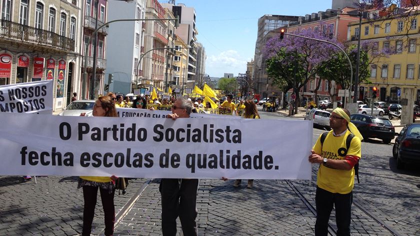 Passos diz que o ataque aos contratos de associação é apenas ideológico. Foto: Paula Caeiro Varela/RR