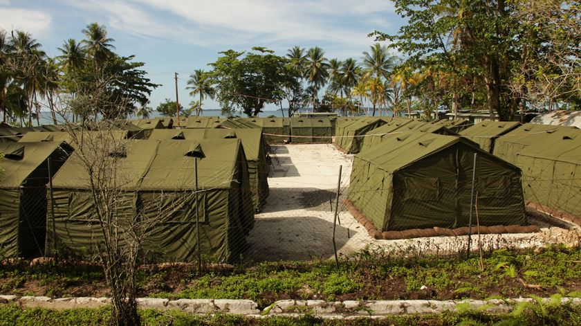 Em Nauru estão 500 pessoas. Foto: DR