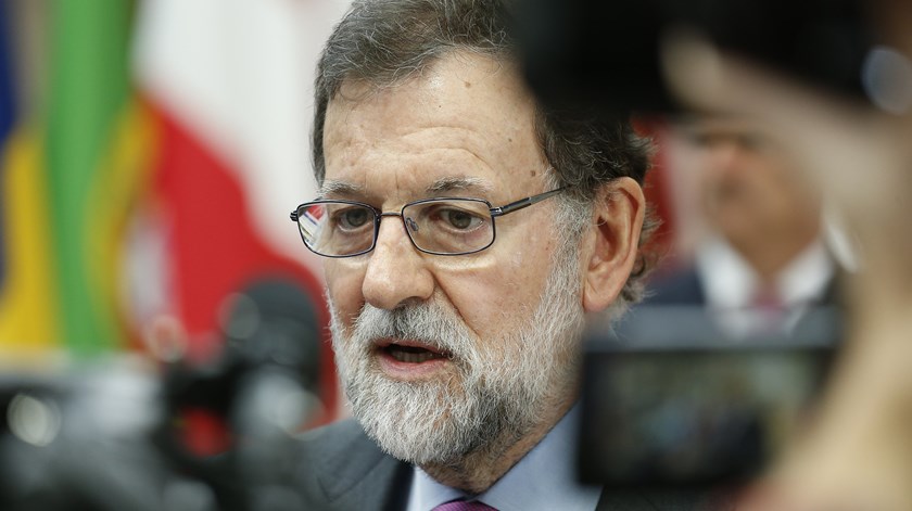 Rajoy não aceita dialogar com a Catalunha desta forma. Foto: Julien Warnand/EPA