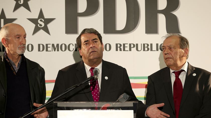 Marinho Pinto fundou o Partido Democrático Republicano antes das legislativas de 2015. Foto: DR