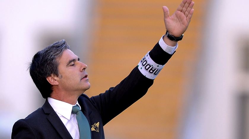 Miguel Leal salienta que o Moreirense tem de acreditar num resultado positivo. Foto: Hugo Delgado/Lusa