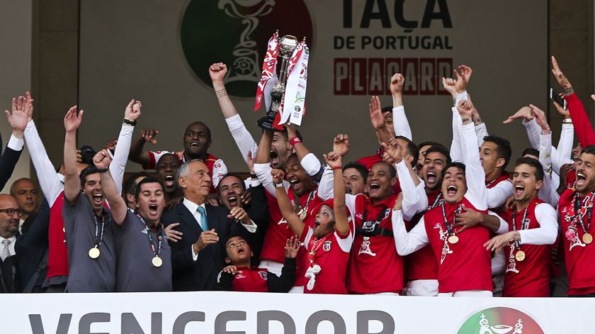 Sporting de Braga venceu a Taça de Portugal 2015/16. Foto: Miguel A. Lopes/Lusa